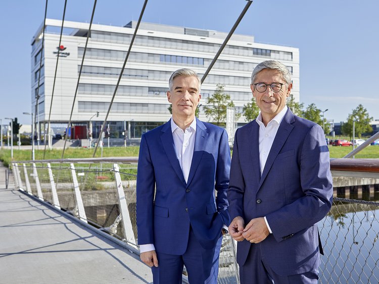 Von links: Chief Executive Officer Jochen Schlindwein und Chief Financial Officer Gerhard Mayer